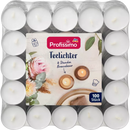 Bougies chauffe-plat Profissimo en aluminium, 100 pièces