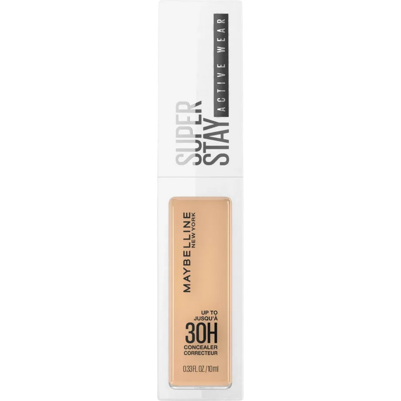 Maybelline New York Concealer Super Stay 30H Active Wear 22 Wheat, 10 ml