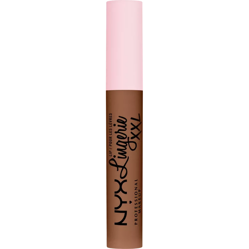NYX PROFESSIONAL MAKEUP Lipgloss Lingerie XXL Matte 29 Hot Caramelo, 4 ml