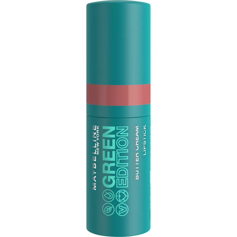 Maybelline New York Lipstick Green Edition Botercrème 015 Windy, 3,4 g