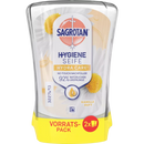 Distributeur de savon Sagrotan No Touch Camomille Hydra Care, pack de recharge (2x250 ml), 500 ml