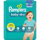 Couches Pampers Baby Dry taille 5+ Junior Plus (12-17 kg), 24 pièces.