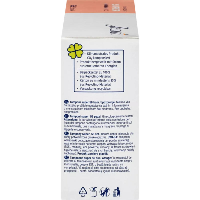 Jessa Tampons Super, 56 stuks