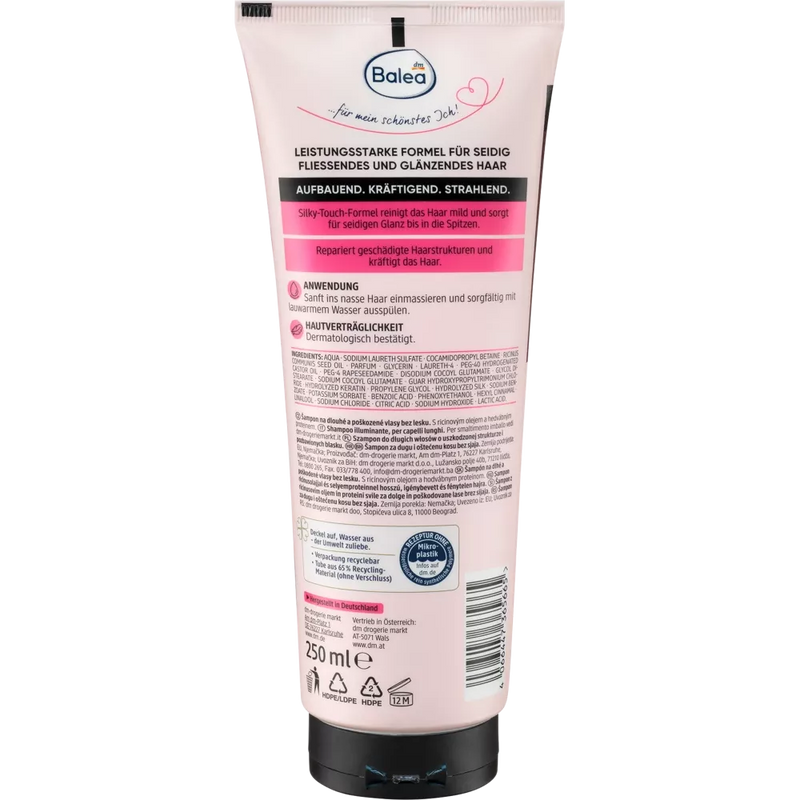 Balea Professional Shampoo Glossy & Long, 250 ml