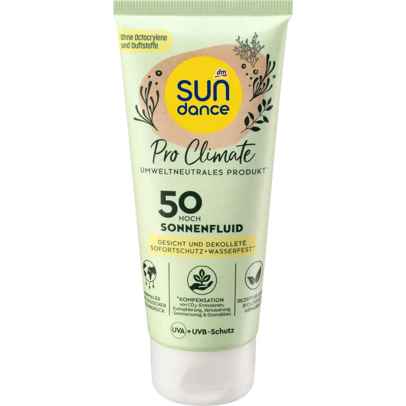 SUNDANCE Sun Fluid Face Pro Climate, SPF 50, 100 ml