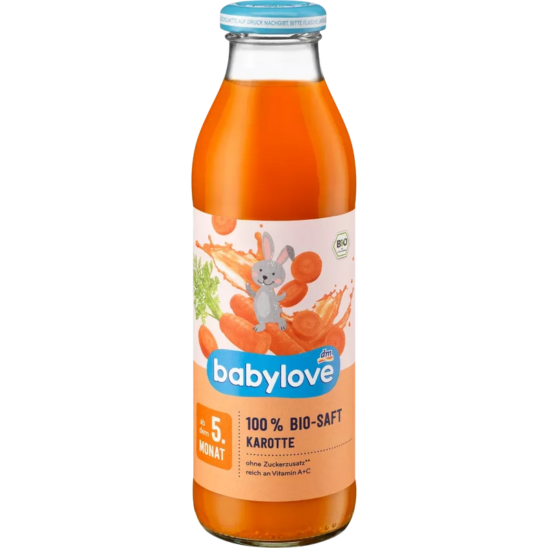 babylove Sap 100 % biologisch wortelsap van 5 maanden, 500 ml