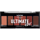 NYX PROFESSIONAL MAKEUP Palette de fards à paupières Ultimate Mini 01 Warm Neutrals, 7,2 g