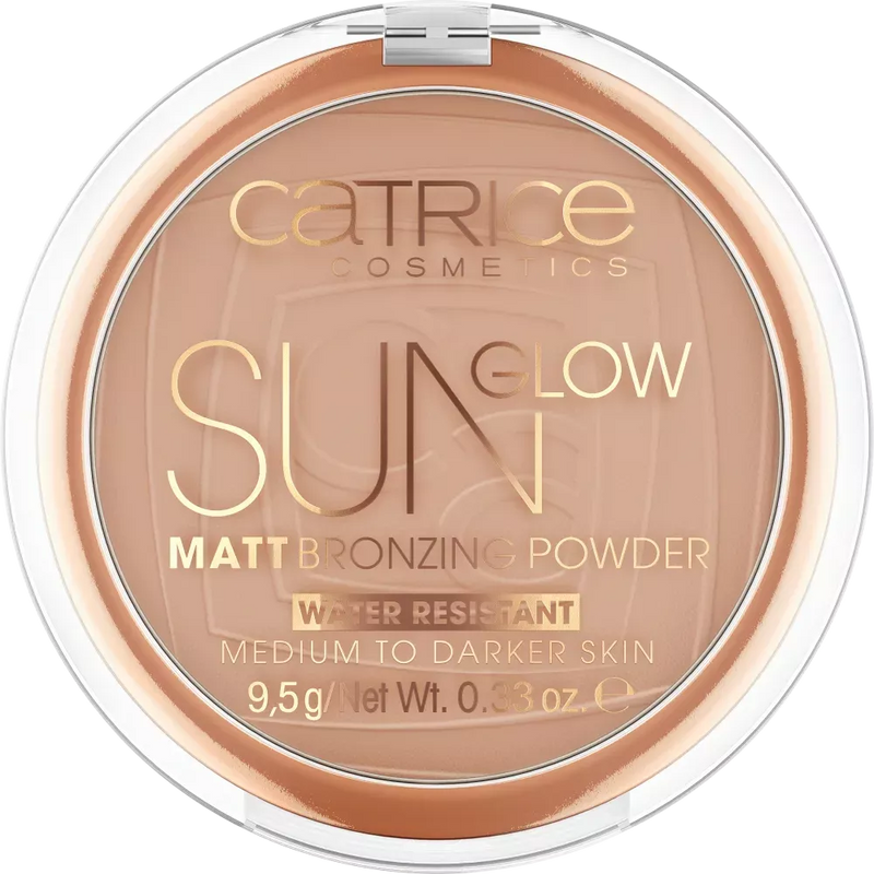 Catrice Bronzer Sun Glow Matte Bronzing Powder Universal Bronze 035, 9.5 g