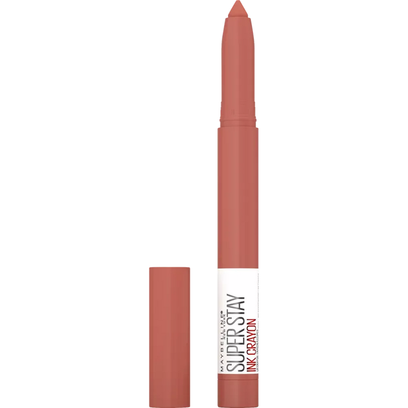 Maybelline New York Lipstick Super Stay Inktkrijt 100 Bereik Hoog, 2 g