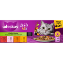 Nourriture humide pour chats Whiskas Choix du chef en sauce, Tasty Mix Multipack (40 x 85 g), 3,4 kg
