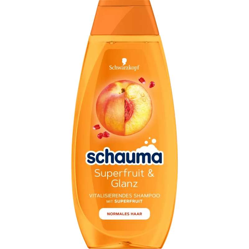 Schwarzkopf Schauma Shampoo Superfruit & Glans, 400 ml