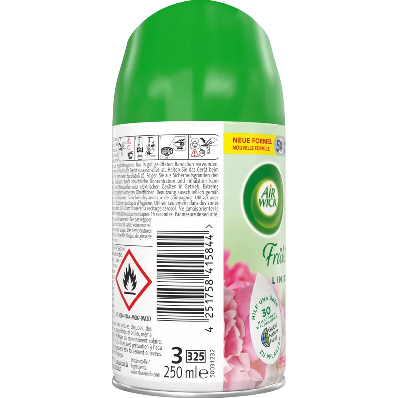 AirWick Luchtverfrisser Freshmatic Pioen & Lotusbloesem Navulling, 250 ml