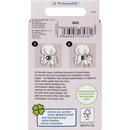 ebelin Haarspeld met intrekbare vleugels, klein, T-shell look, 1 st.