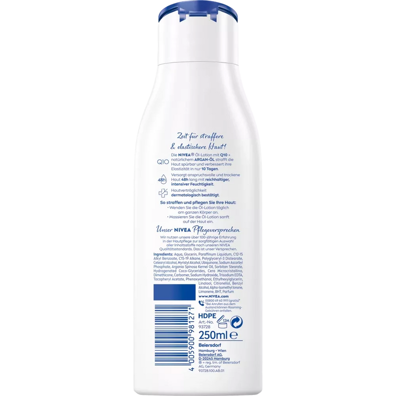 NIVEA Body Lotion Olie Q10 Verstevigend, 250 ml