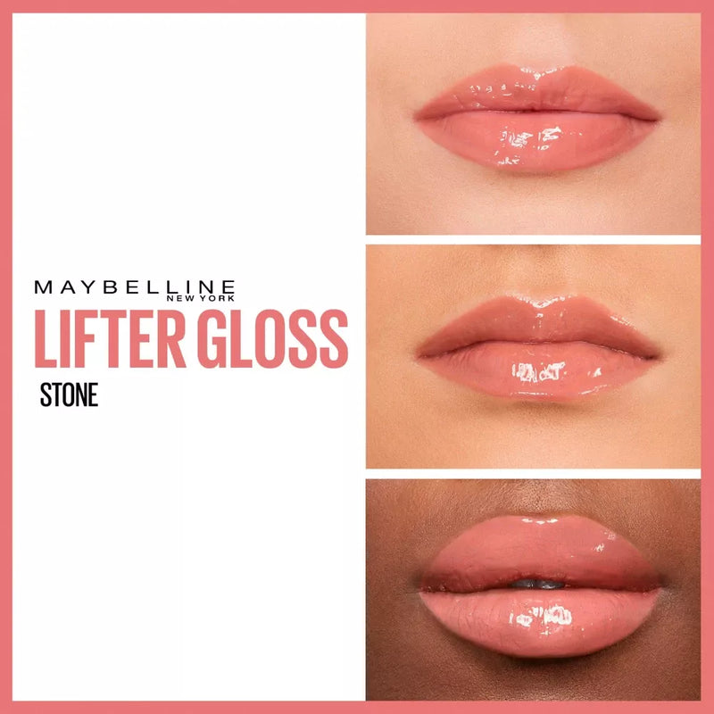 Maybelline New York Lip Gloss Lifter Gloss 008 Stone, 5.4 ml