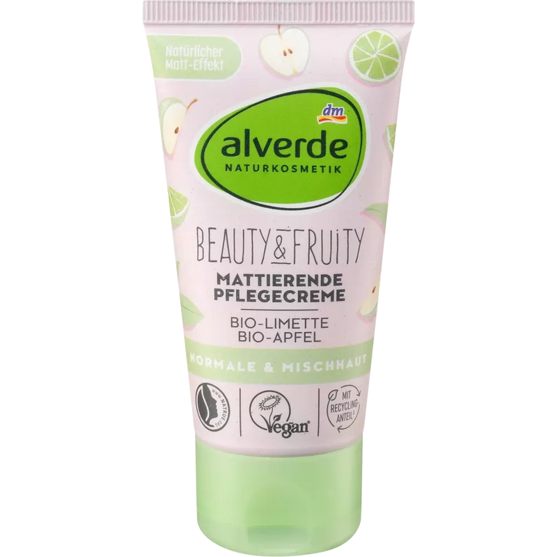 alverde NATURKOSMETIK Gezichtscrème Beauty & Fruity, 50 ml