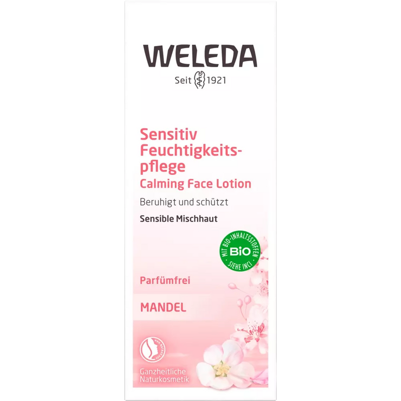 Weleda Dagcrème Amandel Gevoelige Moisturiser, 30 ml