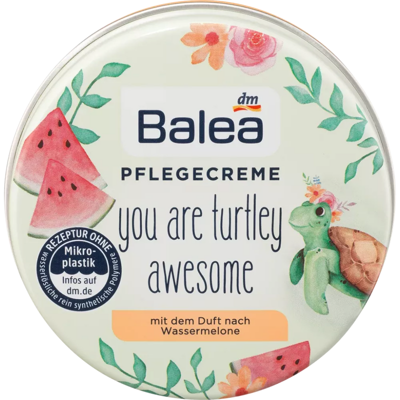 Balea Verzorgende crème Watermelon you are turtley awesome, 30 ml