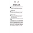 BIBS Sucette Latex, Couleur vanille/marron, taille 3, à partir de 18 mois, 2 pcs.