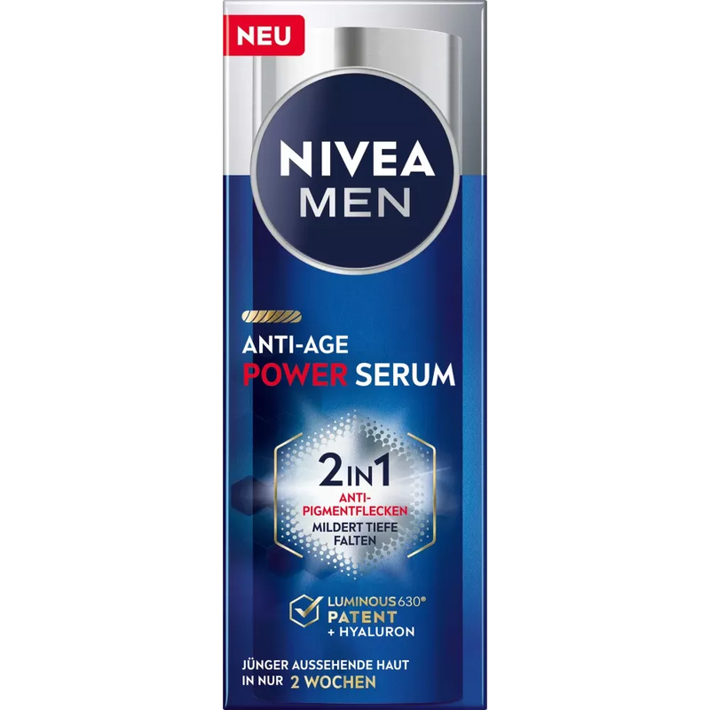 NIVEA MEN Anti Age 2in1 Power Serum, 30 ml