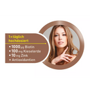 tetesept Biotine + comprimés d'acide silicique 30pcs, 30 g