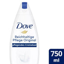 Dove Indulging Cream Crème de bain nourrissante, 750 ml