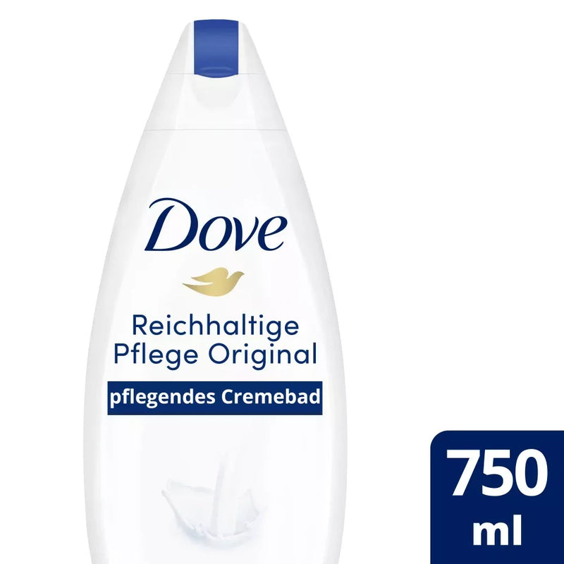 Dove Indulging Cream Verzorgende Badcrème, 750 ml