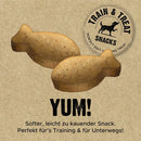 GIMDOG Hondensnack, Train & Treat met zalm & kokos, 125 g