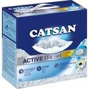 CATSAN Litière pour chat, Active Fresh, Litière agglomérante, 8 l