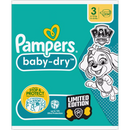 Pampers Luiers Baby Dry maat 3 (6-10 kg) Limited Edition Paw Patrol, maandelijkse doos, 234 stuks.