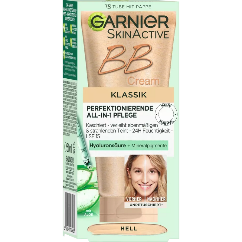 Garnier Skin Active Getinte dagcrème BB Cream All-in-1 Care Light, 50 ml