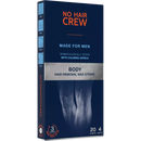 No Hair Crew Bandes de cire froide Corps, 20 pièces
