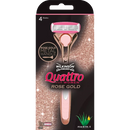 Wilkinson Scheerapparaat, Quattro for Women roségoud, 1 stuk