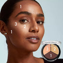 NYX PROFESSIONAL MAKEUP Poudre Contouring 3 Étapes Pour Sculpter Deep 04, 15 g