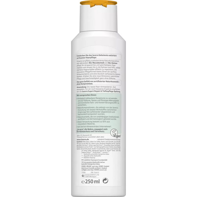 lavera Shampoo Expert Repair & Deep Care, 250 ml