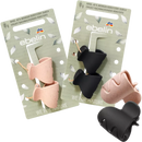 Pinces à cheveux ebelin - au moins 40 % de plastique en moins grâce à l'utilisation de matières premières renouvelables (paille de blé), 2 pièces.