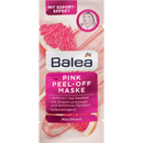 Balea Gezichtsmasker peel off roze (2x8 ml), 16 ml