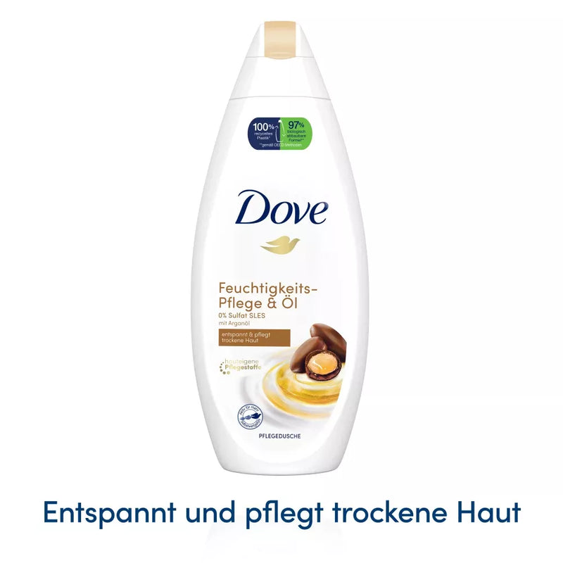 Dove Douchecrème Verzorging & Olie , 250 ml