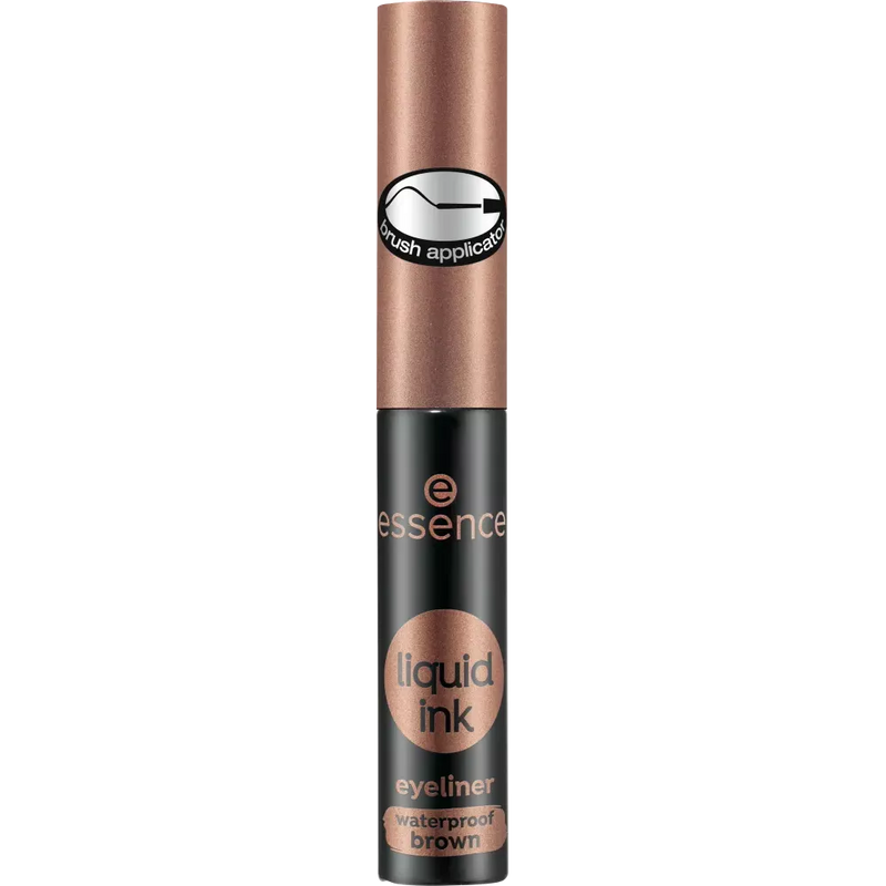 essence cosmetics  Essence Liquid Ink eyeliner Vloeistof 02 Ash brown, 3 ml