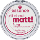 essence cosmetics Poudre all about mat ! poudre compacte fixante, 8 g