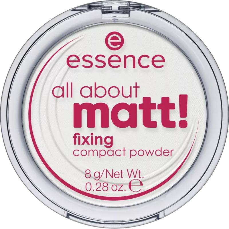 essence cosmetics Poeder alles over mat! fixerend compact poeder, 8 g