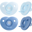 Philips AVENT Sucette Soothie silicone, bleu, dès la naissance, 2 pcs