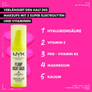 NYX PROFESSIONAL MAKEUP Primer Plump Right Back Sérum Peau 01, 30 ml