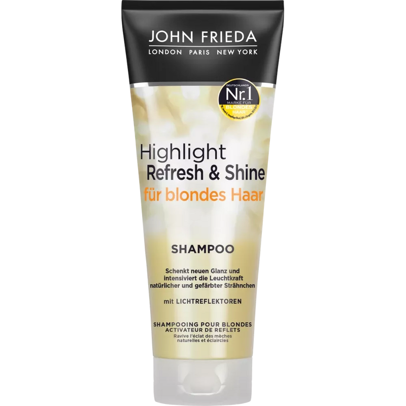 John Frieda Shampoo Highlight Refresh & Shine voor blond haar, 250 ml