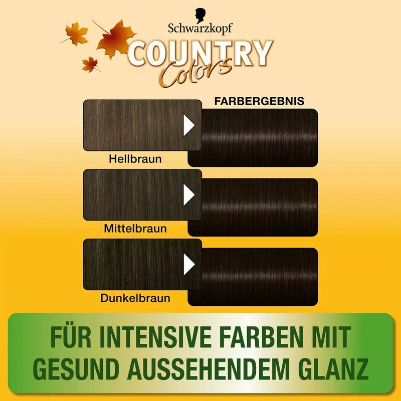 Schwarzkopf Country Colors Intensieve tint 80 Arabia zwartbruin, 1 st.