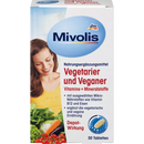 Mivolis Vegetarische en Veganistische Vitaminen + Mineralen, Tabletten 30 stuks, 46 g