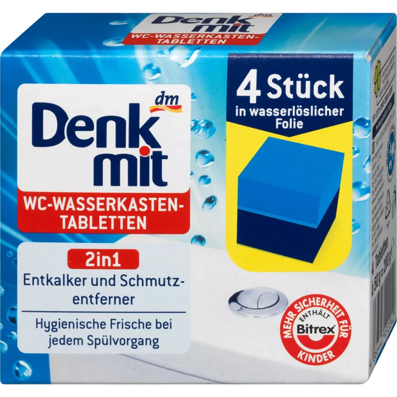 Denkmit WC water box tabletten, 200 g