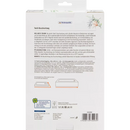 ebelin Textile rideau de douche uni blanc, 1 pièce