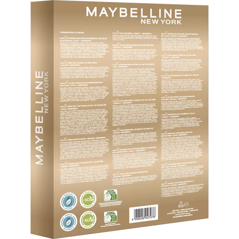 Maybelline New York Adventskalender Magical Time 2022
