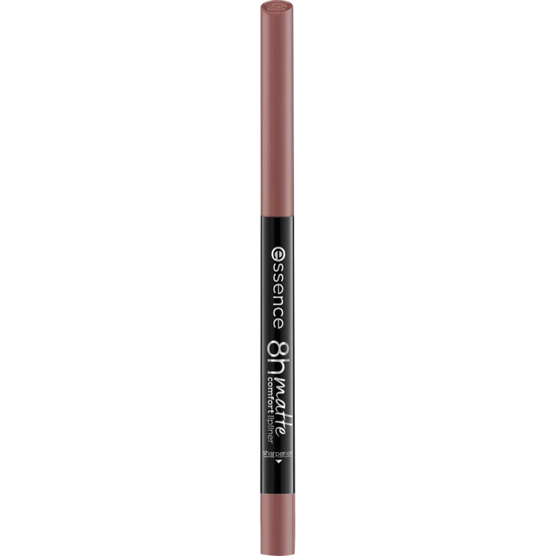 essence Lipliner 8h Matte Comfort 02 Zijdeachtige hazelnoot, 0,3 g